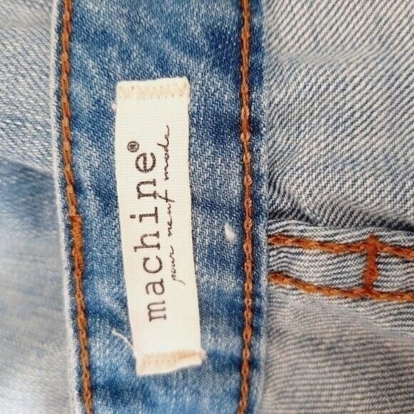 MACHINE Nouvelle Mode Ripped Jean Shorts Sz 29 - Picture 8 of 9